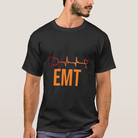 EMT Medisch Beoefenaar Gezondheidszorg T-shirt (Voorkant)