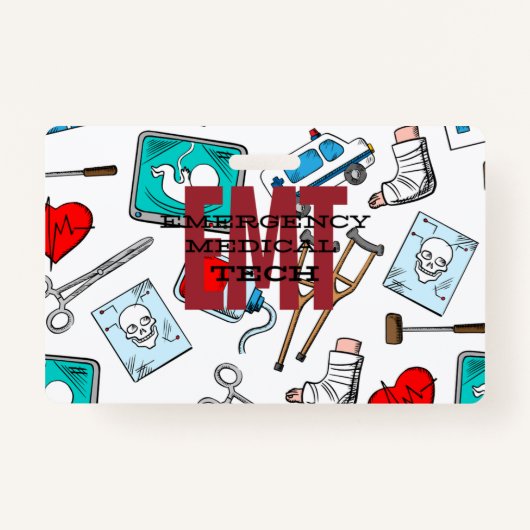 EMT-naambadge Badge (Voorkant)