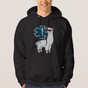EMT ontwerp Trauma Llama EMS Paramedic Hoodie
