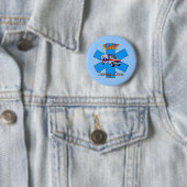 EMT - Opslaan van levens Ronde Button 5,7 Cm (In situ)