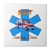 EMT - Opslaan van levens Tegeltje (Voorkant)