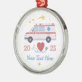 EMT Ornament Gepersonaliseerd Verpleegkundige Orna (Links)