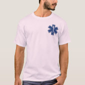 EMT Paramedic EMS Star of Life Shirten T-shirt (Voorkant)