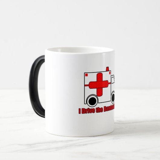 EMT/Paramedic Funny Mug Magische Mok (Voorkant links)