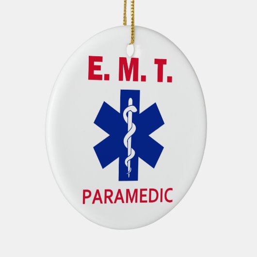 EMT Paramedic Keramisch Ornament (Rechts)