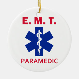 EMT Paramedic Keramisch Ornament