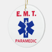 EMT Paramedic Keramisch Ornament (Links)