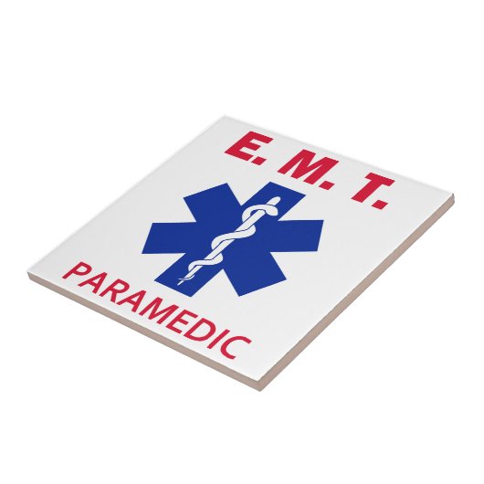 EMT Paramedic Tegeltje (Zijkant)