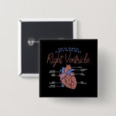 EMT Paramedische assistent-verpleegkundige Vierkante Button 5,1 Cm (Voorkant /achterkant)