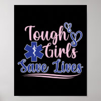 EMT Paramedische EMS Emergency Tough Girls Save Li