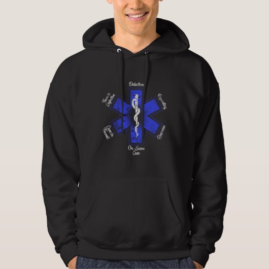 EMT Paramedische EMS Noodsituatie Hoodie (Voorkant)