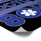 EMT Paramedische EMS Noodsituatie, zoals artsen 80 Poster (Hoek)