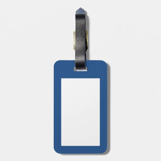 EMT Paramedische symbolen Aangepast Bagagelabel (Achterkant verticaal)