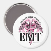 EMT Pink Caduceus Magneet (Voorkant / Achterkant)