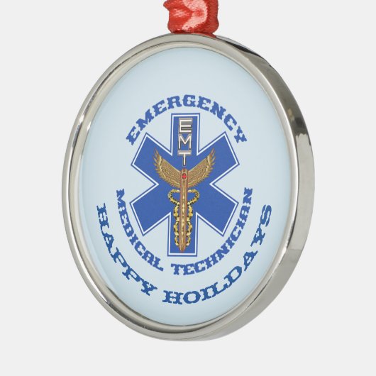 EMT PRETTIGE FEESTDAGEN METALEN ORNAMENT (Links)