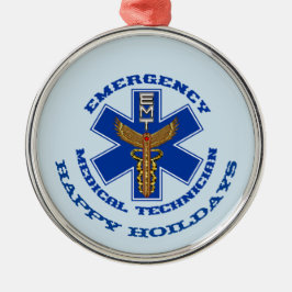 EMT PRETTIGE FEESTDAGEN METALEN ORNAMENT