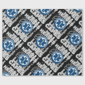 EMT Real Heroes Draag geen kapen Cadeaupapier (Vlak)