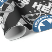 EMT Real Heroes Draag geen kapen Cadeaupapier (Rol Hoek)