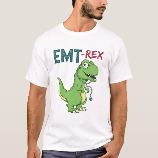 EMT Rex EMT Paramedic Emergency Services T-shirt (Voorkant)