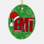 EMT SANTA CHRISTMAS ORNAMENT EMERGENCY MED TECH (Rechts)