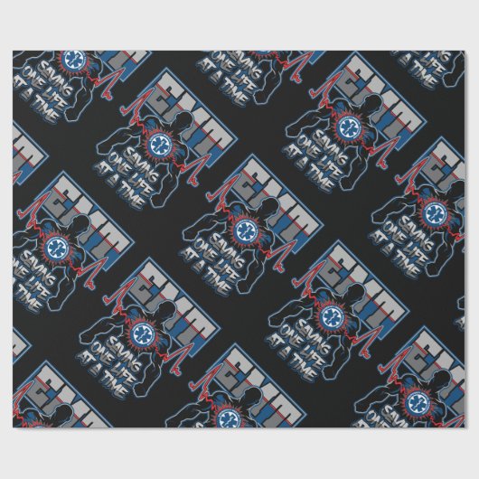 EMT Saving One Live tegelijk Cadeaupapier (Vlak)