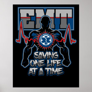 EMT Saving One Live tegelijk Poster