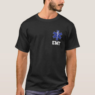 EMT-Shirt EMS Paramedische Dunne Witte Lijn Tweezi T-shirt