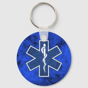 EMT Sleutelhanger-blauw Sleutelhanger