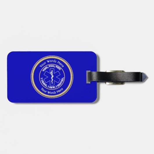 EMT Star Life VVV Rope Shield Universal Bagagelabel (Achterkant horizontaal)