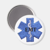 EMT Star of Life Magnet (Voorkant / Achterkant)