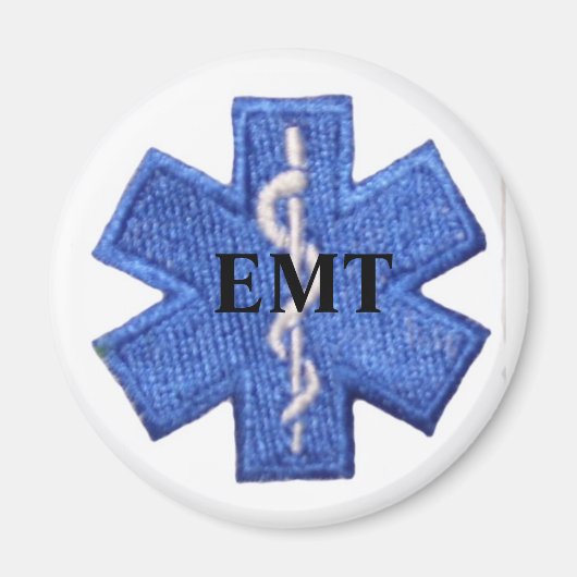 EMT Star of Life Magnet (Voorkant)