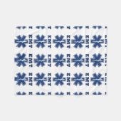 EMT Ster van leven Fleece Deken (Voorkant (Horizontaal))