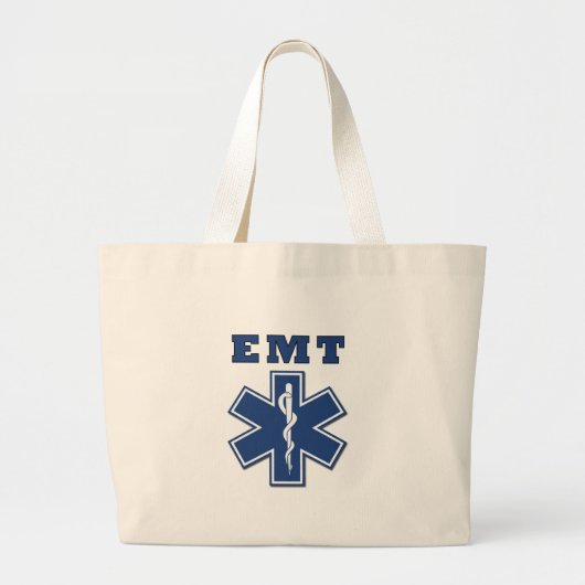 EMT Ster van leven Grote Tote Bag (Voorkant)