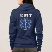 EMT Ster van leven Hoodie (Achterkant)