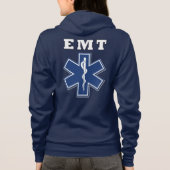 EMT Ster van leven Hoodie (Achterkant)