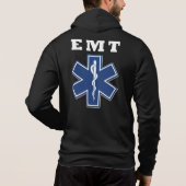 EMT Ster van leven Hoodie (Achterkant)