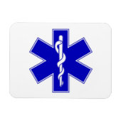 EMT Ster van leven Magneet (Horizontaal)