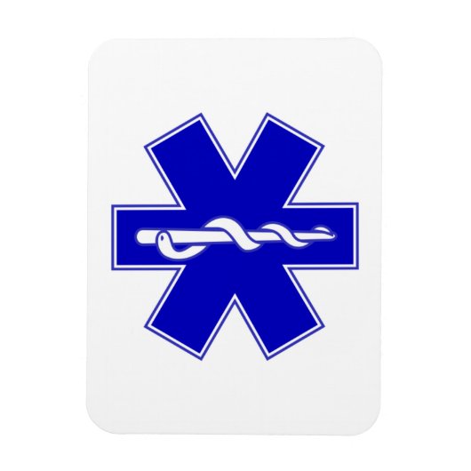 EMT Ster van leven Magneet (Verticaal)