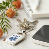 EMT Ster van leven Sleutelhanger (Zijkant)