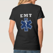 EMT Ster van leven T-shirt (Achterkant)