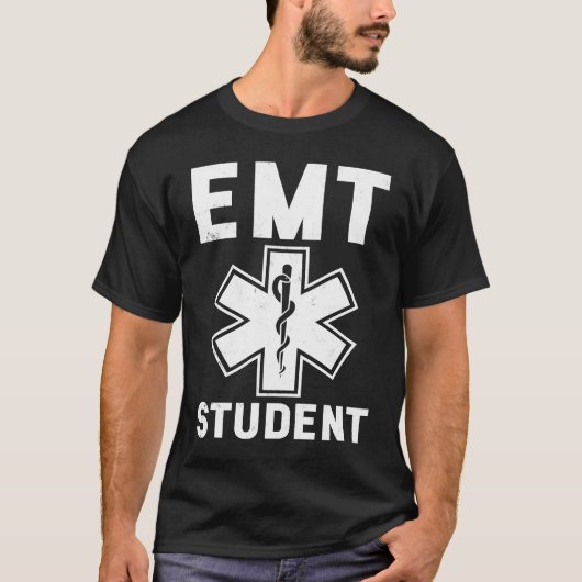 EMT Student Emergency Medical Technician Paramedic T-shirt (Voorkant)