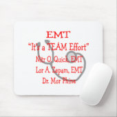 EMT "Team Efort" Hilarious Muismat (Met muis)