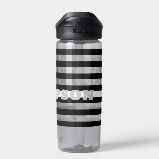 EMT Thin White Line Water Flacon Waterfles (Achterkant)