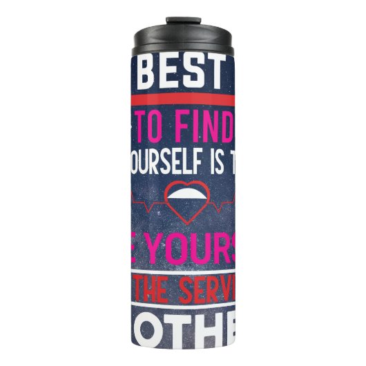 EMT Tumbler Wrap Thermosbeker (Voorkant)