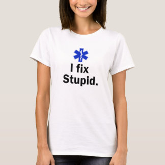 EMT voor vrouwen... ik maak een domme oplossing. T-shirt