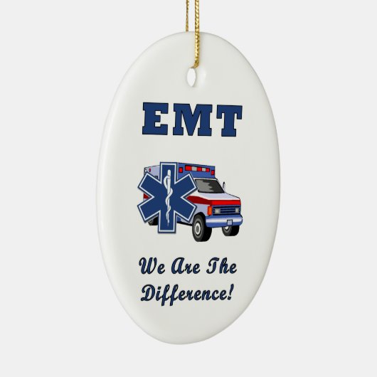 EMT We zijn het verschil Keramisch Ornament (Rechts)