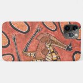 Emu - Aboriginal geïnspireerd Art schilderen Case-Mate iPhone Case (Achterkant (horizontaal))