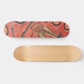 Emu - Aboriginal geïnspireerd Art schilderen Persoonlijk Skateboard (Horizontaal)