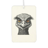 Emu bird head luchtverfrisser (Voorkant)