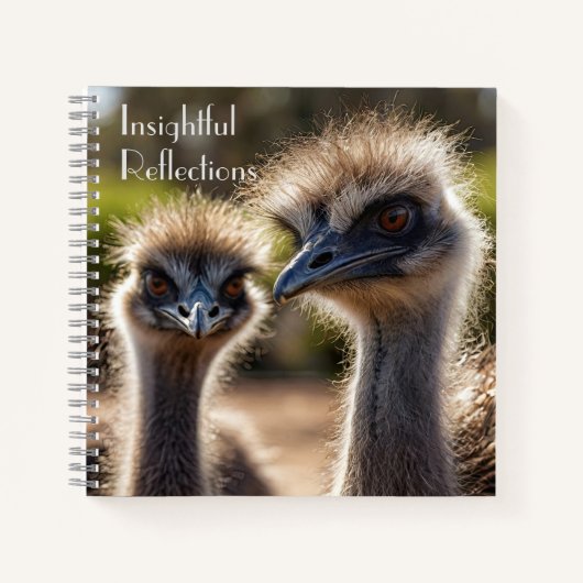 Emu Birds Notitieboek (Voorkant)